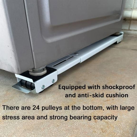 Adjustable Trolley Stand for Washing Machine & Fridge (Pair of 1)