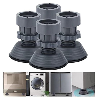 Height Adjustable Washing Machine Stand (Pack of 4)