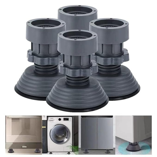 Height Adjustable Washing Machine Stand (Pack of 4)