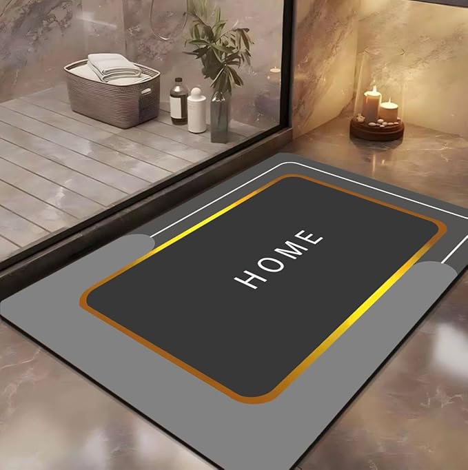 Water Absorbent Mats For Bathroom Door Mat Anti Slip