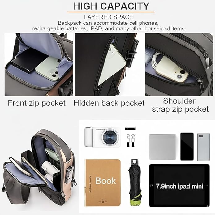 Sling Bag for Men & Women