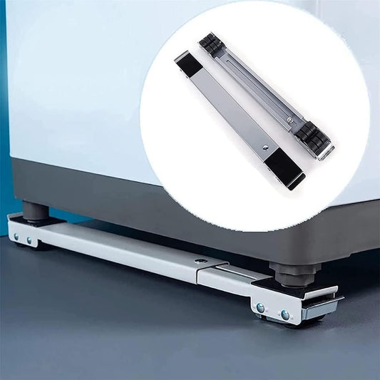 Adjustable Trolley Stand for Washing Machine & Fridge (Pair of 1)