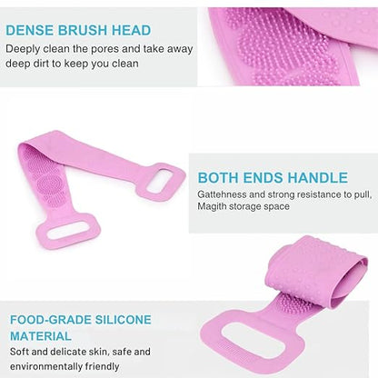 Eco-Friendly Silicone Bath Brush (Buy 1 Get 1 Free)