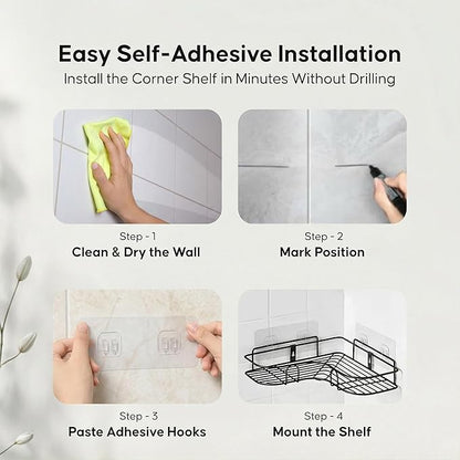 Bathroom Corner Shelf