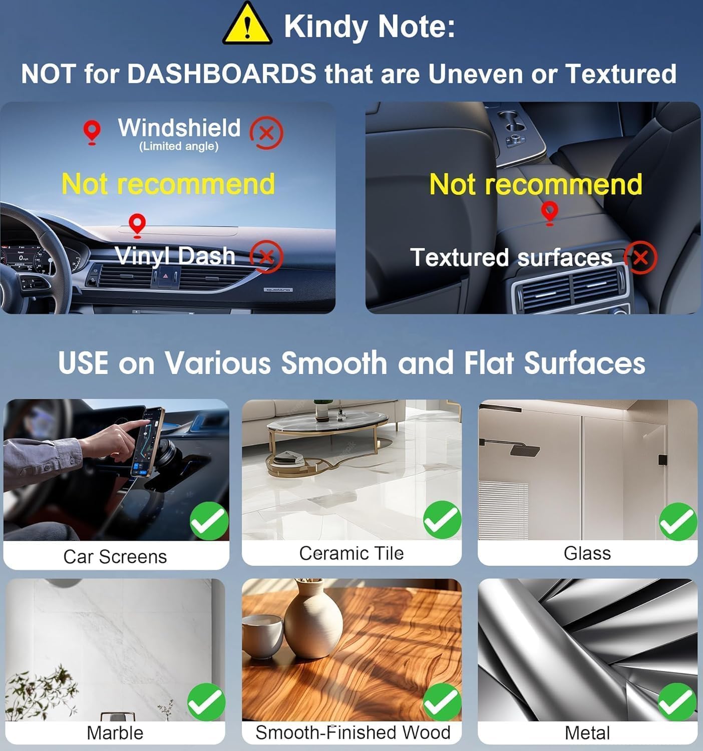 Magnetic Suction Phone Holder