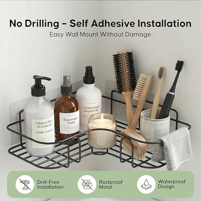 Bathroom Corner Shelf
