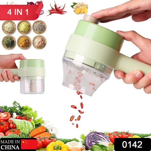 4 in 1 electric handheld cooking hammer vegetable cutter fruit slicer